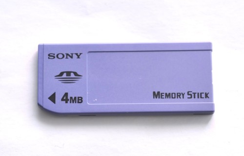 Sony memory stick 4mb megabyte - sony,