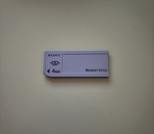 Sony genuine memory stick - sony, 4mb